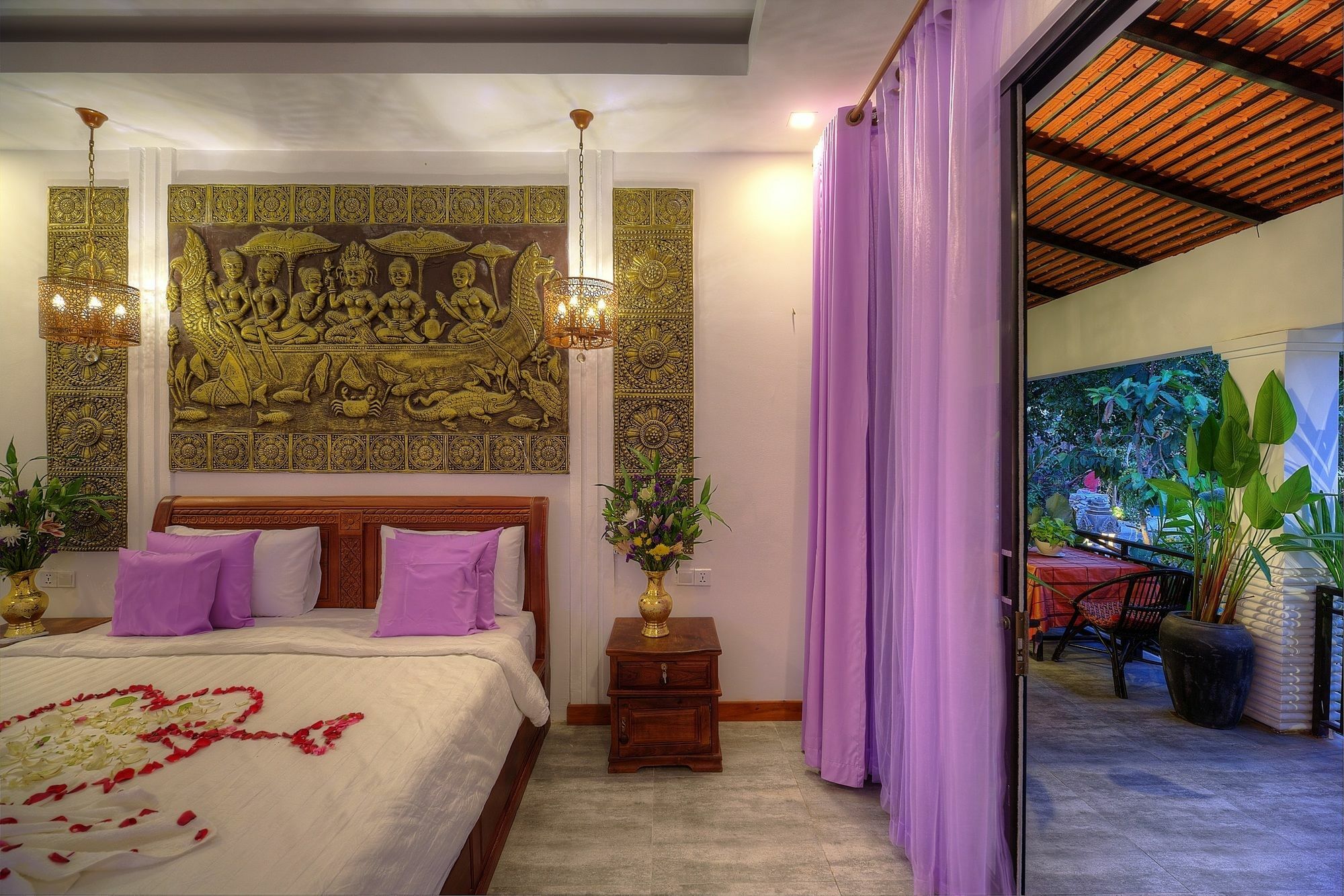 Kanak Garden Hotel Siem Reap Exteriör bild